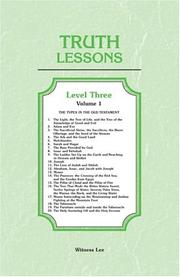 Cover of Truth lessons by Witness Lee