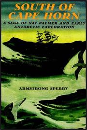 Front cover of South of Cape Horn by Armstrong Sperry