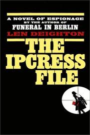 Cover of The Ipcress File by Len Deighton