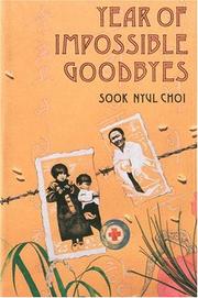 Front cover of Year of impossible goodbyes by Sook Nyul Choi