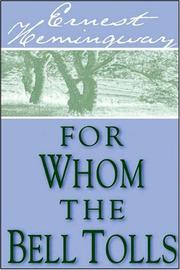 Front cover of For Whom the Bell Tolls by Ernest Hemingway