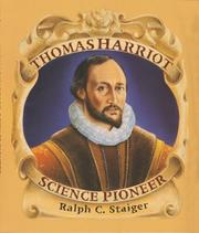 Front cover of Thomas Harriot, science pioneer by Ralph C. Staiger