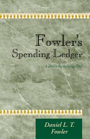 Cover of Fowler's Spending Ledger by Daniel Fowler