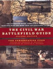 Front cover of The Civil War battlefield guide by Frances H. Kennedy