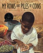 Cover of My rows and piles of coins by Tololwa M. Mollel