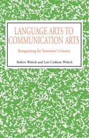 Front cover of Language Arts to Communication Arts by Robert Wolsch