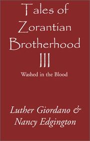 Cover of Tales of Zorantian Brotherhood III (Tales of the Zorantian Brotherhood) by Luther Giordano