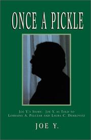 Cover of Once a Pickle by Joe Y