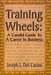 Cover of Training Wheels by Joseph J. Del Casino