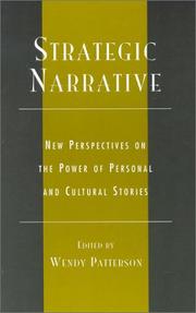 Cover of Strategic Narrative by Wendy Patterson