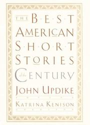 Front cover of The best American short stories of the century by John Updike