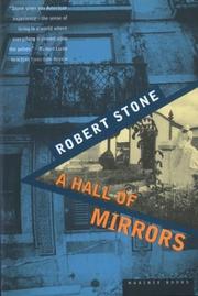 Front cover of A hall of mirrors by Robert Stone