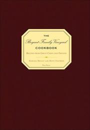 Front cover of The Bryant Family Vineyard cookbook by Betsy Fentress