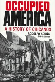 Cover of Occupied America by Rodolfo Acuña