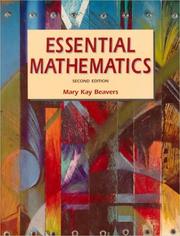 Cover of Essential mathematics by Mary Kay Beavers