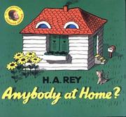 Front cover of Anybody at home? by H. A. Rey