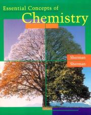 Front cover of Essential concepts of chemistry by Sharon Sherman