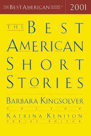 Front cover of The Best American Short Stories 2001 by Barbara Kingsolver