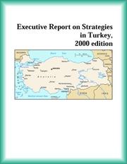 Front cover of Executive Report on Strategies in Turkey, 2000 edition (Strategic Planning Series) by Turkey Research Group
