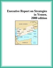 Front cover of Executive Report on Strategies in Yemen, 2000 edition (Strategic Planning Series) by The Yemen Research Group