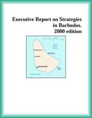 Front cover of Executive Report on Strategies in Barbados, 2000 edition (Strategic Planning Series) by The Barbados Research Group