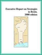 Front cover of Executive Report on Strategies in Benin, 2000 edition (Strategic Planning Series) by The Benin Research Group