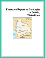 Front cover of Executive Report on Strategies in Bolivia, 2000 edition (Strategic Planning Series) by The Bolivia Research Group