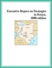 Front cover of Executive Report on Strategies in Kenya, 2000 edition (Strategic Planning Series) by Kenya Research Group