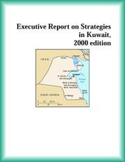 Front cover of Executive Report on Strategies in Kuwait, 2000 edition (Strategic Planning Series) by Kuwait Research Group