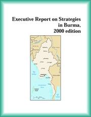Front cover of Executive Report on Strategies in Burma, 2000 edition (Strategic Planning Series) by Burma Research Group