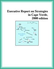 Front cover of Executive Report on Strategies in Cape Verde, 2000 edition (Strategic Planning Series) by The Cape Verde Research Group