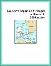 Front cover of Executive Report on Strategies in Denmark, 2000 edition (Strategic Planning Series) by The Denmark Research Group