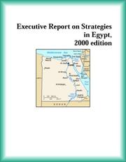 Front cover of Executive Report on Strategies in Egypt, 2000 edition (Strategic Planning Series) by Egypt Research Group