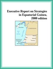 Front cover of Executive Report on Strategies in Equatorial Guinea, 2000 edition (Strategic Planning Series) by The Equatorial Guinea Research Group