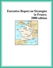 Front cover of Executive Report on Strategies in France, 2000 edition (Strategic Planning Series) by France Research Group