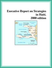 Front cover of Executive Report on Strategies in Haiti, 2000 edition (Strategic Planning Series) by Haiti Research Group