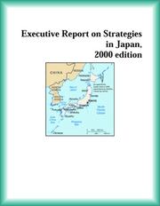 Front cover of Executive Report on Strategies in Japan, 2000 edition (Strategic Planning Series) by Japan Research Group