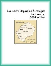 Front cover of Executive Report on Strategies in Lesotho, 2003 Edition (Strategic Planning Series) by The Lesotho Research Group