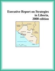 Front cover of Executive Report on Strategies in Liberia, 2000 edition (Strategic Planning Series) by The Liberia Research Group