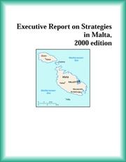 Front cover of Executive Report on Strategies in Malta, 2000 edition (Strategic Planning Series) by The Malta Research Group