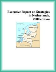Front cover of Executive Report on Strategies in Netherlands, 2000 edition (Strategic Planning Series) by The Netherlands Research Group