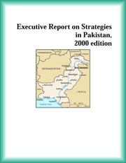 Front cover of Executive Report on Strategies in Pakistan, 2000 edition (Strategic Planning Series) by Pakistan Research Group