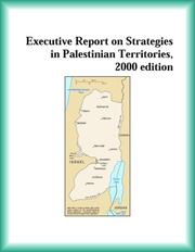 Front cover of Executive Report on Strategies in Palestinian Territories, 2000 edition (Strategic Planning Series) by The Palestinian Territories Research Gro