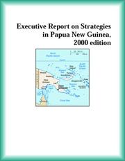 Front cover of Executive Report on Strategies in Papua New Guinea, 2000 edition (Strategic Planning Series) by The Papua New Guinea Research Group