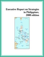 Front cover of Executive Report on Strategies in Philippines, 2000 edition (Strategic Planning Series) by Philippines Research Group