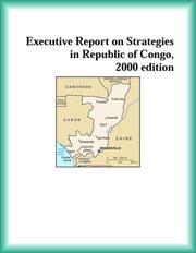 Front cover of Executive Report on Strategies in Republic of Congo, 2000 edition (Strategic Planning Series) by The Republic of Congo Research Group