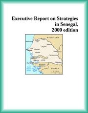 Front cover of Executive Report on Strategies in Senegal, 2000 edition (Strategic Planning Series) by The Senegal Research Group