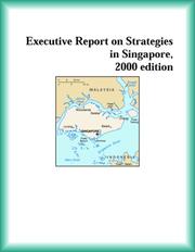 Front cover of Executive Report on Strategies in Singapore, 2000 edition (Strategic Planning Series) by Singapore Research Group