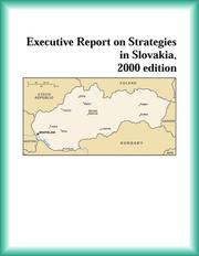 Front cover of Executive Report on Strategies in Slovakia, 2000 edition (Strategic Planning Series) by The Slovakia Research Group