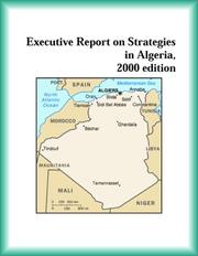 Front cover of Executive Report on Strategies in Algeria, 2000 edition (Strategic Planning Series) by The Algeria Research Group